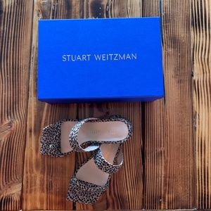 Stuart Weitzman Maise 35 Sandal in Leopard